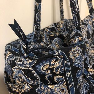 Vera Bradley Large Duffel in Windsor Navy